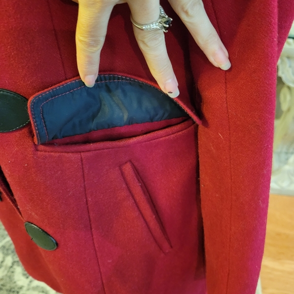 Tommy Hilfiger Wool Blend Pea Coat - Picture 10 of 17